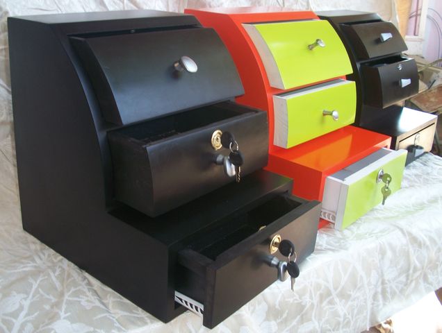 Cajas retro tipo registradoras